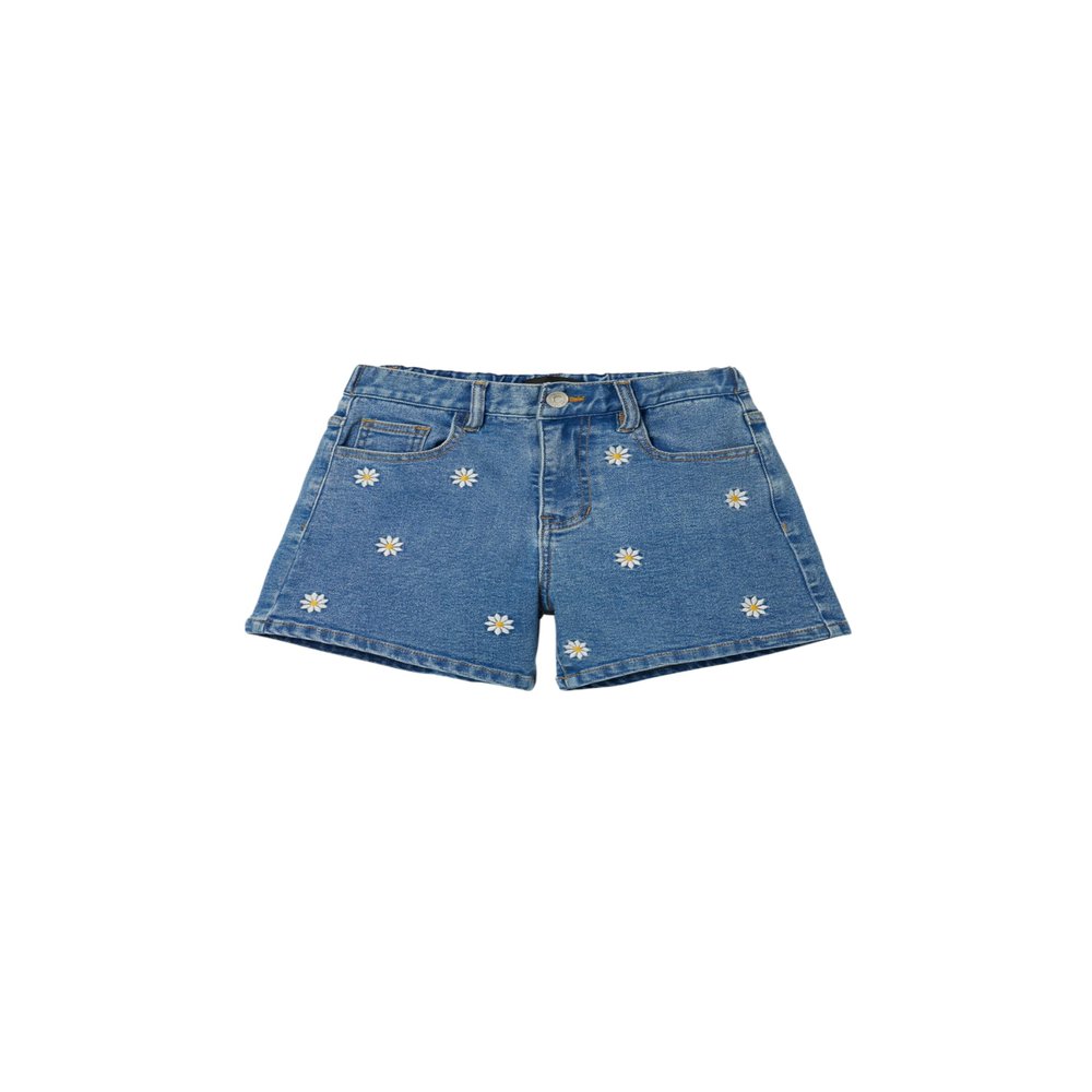 Desigual Little Girl's Daisy Denim Shorts