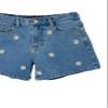 Desigual Little Girl's Daisy Denim Shorts view 4