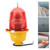 aqxreight Tower Adjustable Obstruction Lights Aviation Obstruction Light Super Bright Impact Resistant Aviation Obstruction Light for Marine Boat (AC110V Constant On) view 2