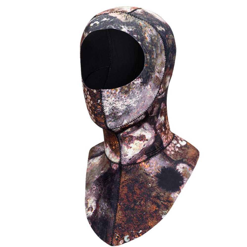 Diving Cap Camouflage 3mm Warm Underwater Swimmingscuba Men's Winter Swim Women's Super Bounce Thickened Shoulder Snorkeling Head