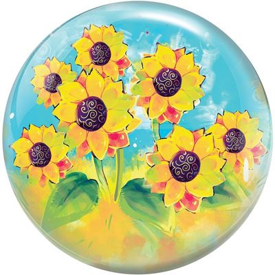 Bowlerstore Products Brunswick Sunflower Viz-A-Ball PRE-DRILLED Bowling Ball 8lb