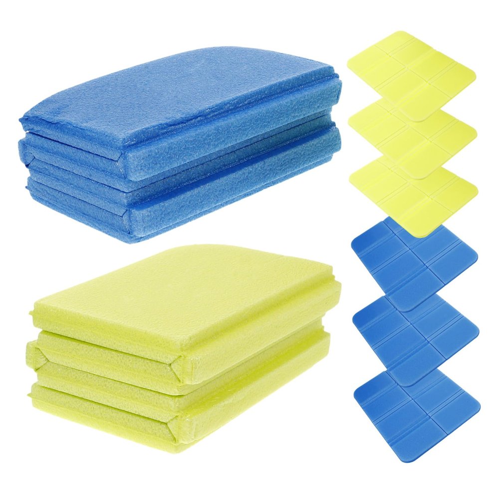 8pcs Foldable Foam Cushion Pad Bike Camping Pad Hiking Floor Cushions for Picnic Phone Camping Mats Xpe Sleeping Child Outdoor