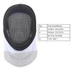 Fencing Mask, Lightweight and Comfortable, Sport Mask, Thickened Bibs with Metal Mesh Lining for Competitive Training, Club Practice, and Amateur Fencing Events view 3