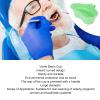 Asixxsix Emesis Basin, Plastic Vomit Basin Cup with Hanging Handle Design Large Diameter Spit Lightweight Recycling Oral Care Brush Teeth Plastic Emesis Basins for Elderly Bedridden Patient view 2