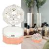 Innovative Metal Electroplating Enamel Jewelry Box with Rhinestones, Small Trinket Box for Ring Earring Jewelry view 2