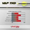 Victory Archery VAP TKO 0.166" Micro Diameter Hunting Arrow (Spine: 400, 6 Pack Fletched, Straightness  0.001 - Elite - Yellow) view 2