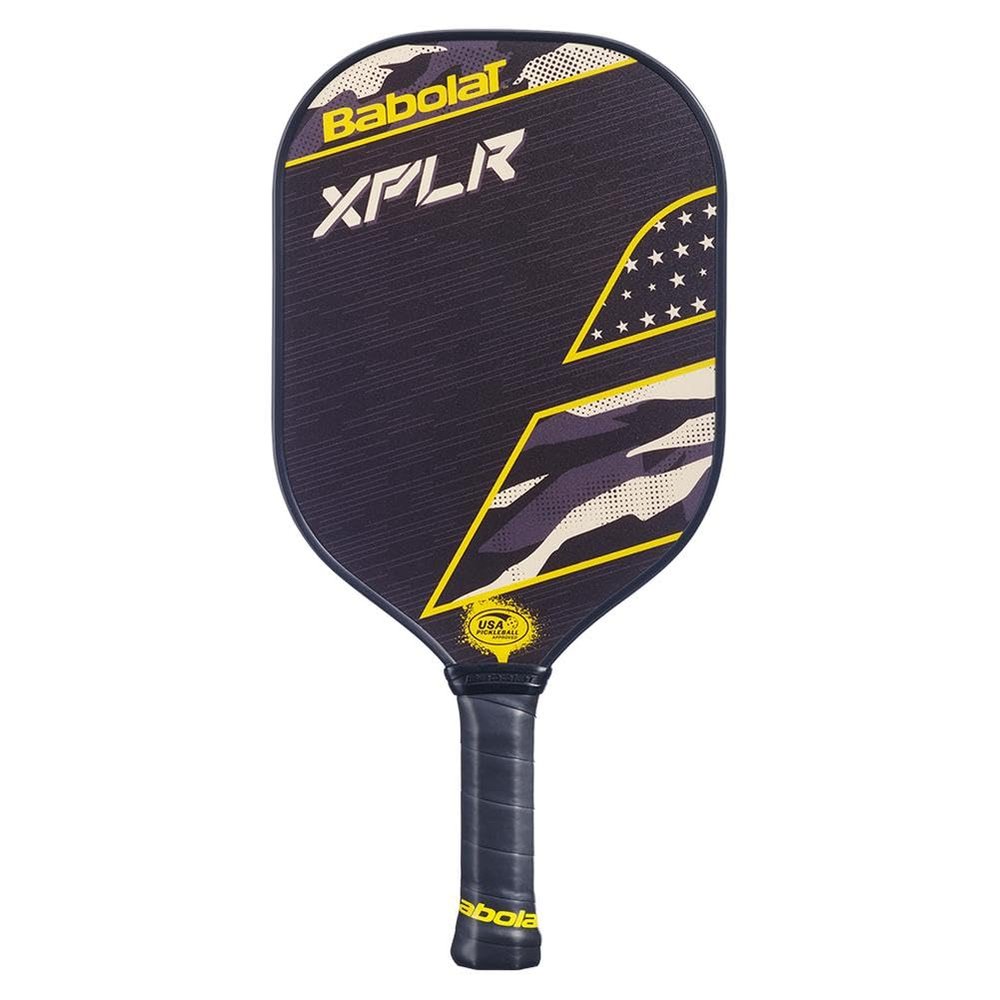 Babolat XPLR Pickleball Paddle (Black/Beige/Yellow)