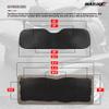 MADJAX Genesis 300 Aluminum Golf Cart Rear Flip Seat Kit Compatible with Yamaha Drive2 | Fits 2017-Up Models (Standard Cushions, Stone) view 3