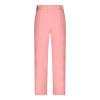 Uillui Dress Suit Pants for Women Business Casual Straight Leg Trouser Dressy High Waist Office Work Pant Slacks with Belted Pink view 4