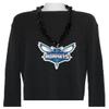 aminco Charlotte Hornets NBA Fan Chain, Black view 2