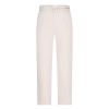Uillui Dress Suit Pants for Women Business Casual Straight Leg Trouser Dressy High Waist Office Work Pant Slacks with Belted Beige view 3