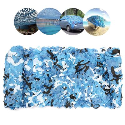 LTSRLL Camo Mesh Netting Camouflage Tarp Netting Sunshade Net Concealment Net for Car Covers Camping Party Military Training Home Decoration(Size:5x10m/16.4 x32.8ft)