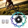 Pilipane Easy to Install, Mountain Bikes Rear Derailleur Pulley Bearings Guide Long-Lasting, and Versatile Bikes Rear Derailleur Pulley ( 11T) view 3