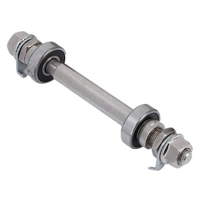 Front Rear Wheel Hub Axle Wheel Hub Axle, Front Rear Wheel Hub Axle Accessories ((Front) axle +6000 Bearing)