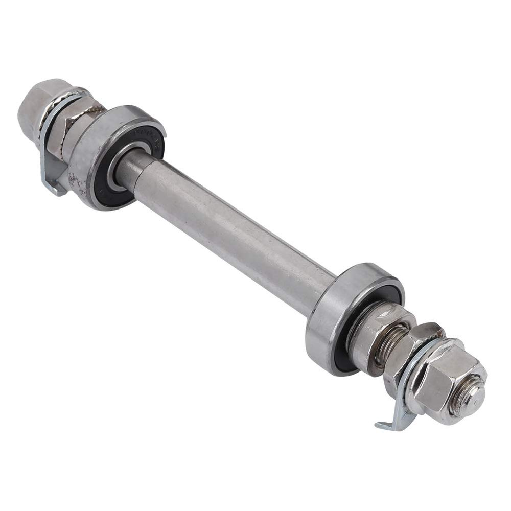 Front Rear Wheel Hub Axle Wheel Hub Axle, Front Rear Wheel Hub Axle Accessories ((Front) axle +6000 Bearing)