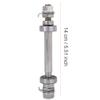 Front Rear Wheel Hub Axle Wheel Hub Axle, Front Rear Wheel Hub Axle Accessories ((Front) axle +6000 Bearing) view 2