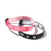 1/2Pcs Set WWJD Rope Belt Adjustable Bracelet What Would Jesus Do Woven Wristbands Bracelet for Women Men Jewelry Colorful Gifts Braied-Rope Pink view 2