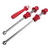 Keenso Wheel Locking Skewers Anti Theft Skewers Quick Release Skewers, Anti Theft Skewers Pouches (Red) view 4