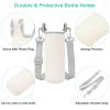 37PCS Sublimation Blanks Water Bottle Carriers Bag 26oz Insulated Neoprene Water Bottle Holder Sleeve Tumbler Blank Pouch Cover for 750ml with Adjustable Strap for Adult Kids view 3