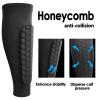 Linkidea Honeycomb Soccer Shin Guard for Kids Youth, Lightweight Football Shin Pad Sleeve, Breathable and Easy to Put On Soccer Protective Leg Pads (1 Pair/Black/XS) view 2
