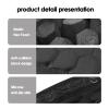 Linkidea Honeycomb Soccer Shin Guard for Kids Youth, Lightweight Football Shin Pad Sleeve, Breathable and Easy to Put On Soccer Protective Leg Pads (1 Pair/Black/XS) view 3