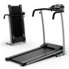 Goplus Foldable Treadmills for Home, Freestanding Folding Treadmill with 12 Preset Programs, Adjustable LCD Display, Pulse Sensors, Portable Compact Treadmill for Walking and Jogging (Black) view 1