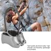 JEOZBM Climbing Abseiling Belay Device, ATC Guide Belay Device Rock Climbing Descender, Equipment Rappelling Descender for Rock Climbing view 2
