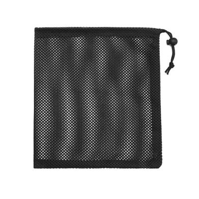 HUFFA 5PC Durable Nylon Mesh Drawstring Storage Pouch Bag Stuff Sack Multipurpose Home Outdoor Travel Activity Pouch Laundry Bag (Color : 25x25cm)