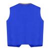 renvena Boys Arabian Prince Vest Kids Halloween Open Front Golden Dressy Waistcoat Party Outfits Royal Blue 16 Years view 4
