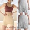 QQLADY Double-Layer Front Crotch Silk Safety Shorts,Women Seamless Safety Pants,Tummy Control Thigh Slimmer (2PCS-C,XL(60-70kg)) view 3
