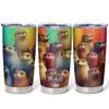 Hyturtle Personalized Gifts For Otter Lover - Otter Printed Custom Name Stainless Steel Tumbler 20oz With Lid - Idea Sea Animal Lover Gifts For Women Girl Kids On Birthday Christmas view 1