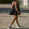 Womens Tennis Dress with Built in Bra and Shorts Casual Summer Dresses Athletic Dress Workout Outfits,Lounge Slip Dress (as1, Alpha, xx_l, Regular, Regular, White) view 4