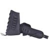 Leather Buttstock Cheek Rest with Sling Shell Holder for Shotguns Rifles .357 .30/30 .308 .45-70 .22LR 12GA 16GA 20GA (.308 .30-06 .44mag, Black- Lefy Hand) view 1