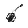 Wheel Clip Hiking Accessories Multifunction Hanging Buckle Shovel Clamp Axe Clamp Bracket Backpack Acces (Color : Khaki) view 3