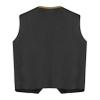 YONGHS Boys Medieval Steampunk Vest Arabian Prince Pretend Dressy Waistcoat for Fancy Party Halloween Black 6 Years view 4