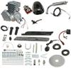 YUNLAIGOTOP 100cc Bicycle Engine Kit, 2 Stroke Motorized Bicycle Engine Kit, Air-Cooling Petrol Gas Motor Engine Kit, Bicycle Motor Kit for 26-28" Bikes (Upgraded) view 1