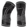 Beavorty 1 Pair Black Nylon Knee Support Pads for Running and Climbing view 1