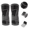 Beavorty 1 Pair Black Nylon Knee Support Pads for Running and Climbing view 3
