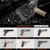 1911 Leather Holster, Holster for Colt 1911/Kimber 1911/Springfield 1911/S&W 1911 and Most 1911 5'' No Rail Pistol, Full Grain Leather, Fits 1911 Models with 4'' and 5'' Barrels view 3