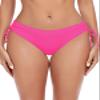 Ocean Blues Women's Hot Pink Drawstring Bikini Bottoms Full Coverage Swim Bottom Size Medium view 1