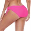 Ocean Blues Women's Hot Pink Drawstring Bikini Bottoms Full Coverage Swim Bottom Size Medium view 4