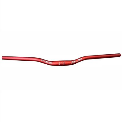 FukkeR 31.8 Mountain Bike Riser Bar Aluminum Alloy Mountain Bike Handlebars 620/640/660/680/700/720/740/760/780mm Bikes Bicycle Handle Bar for BMX DH XC AM FR Rise 30mm (Color : Red, Size : 700mm)