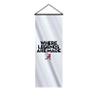 AGAS Alabama Crimson Tide Scroll Banner - Where Legends Are Made - 8.5x27.5 Inch Poly-Satin Flag - Official Licensed Merchandise - Ready to Hang with Natural Wooden Poles & Cords view 1