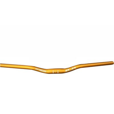 FukkeR 31.8 Mountain Bike Riser Bar Aluminum Alloy Mountain Bike Handlebars 620/640/660/680/700/720/740/760/780mm Bikes Bicycle Handle Bar for BMX DH XC AM FR Rise 30mm (Color : Yellow, Size : 660mm)