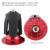 Tissting 1 Pair Bike Bar Ends Plug Red Aluminum Alloy Expansion Adjustable Bicycle Handlebar End Caps for 15.921.4mm ID Handlebars BMX MTB Road Bike view 2