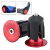 Tissting 1 Pair Bike Bar Ends Plug Red Aluminum Alloy Expansion Adjustable Bicycle Handlebar End Caps for 15.921.4mm ID Handlebars BMX MTB Road Bike view 4