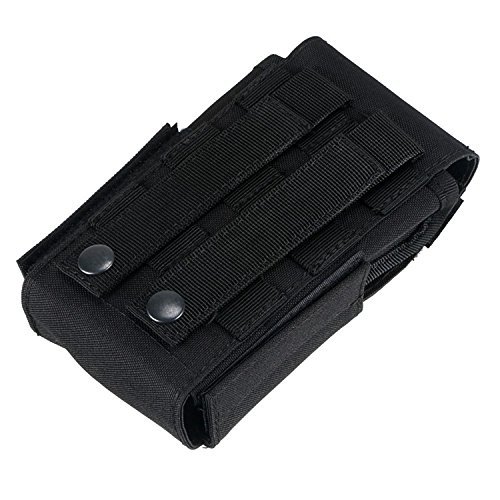 Outdoor Tactical Bullet Bag 12G Bullet Bag 25 Hole Loose Bullet Bag Hunting Special Loose Bullet Storage BagOnly Black