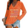 God's Children are Not for Sale Funny T-Shirt Plus Size Tops Women Faith Shirts Christian Inspirational Tshirt Gods Children are Not for Sale Shirt Religious Cross Gift Faith Shirt Orange view 1