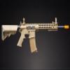 Lancer Tactical Gen 2 10" Keymod Full Tan M4 Carbine Airsoft AEG with High Speed Airsoft Magazine (Color: Tan) view 2