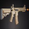 Lancer Tactical Gen 2 10" Keymod Full Tan M4 Carbine Airsoft AEG with High Speed Airsoft Magazine (Color: Tan) view 3